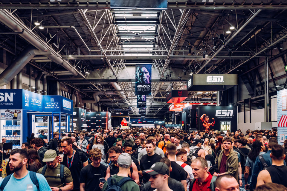 photo of crowd at expo